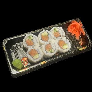 Salmon Rolls with Cucumber