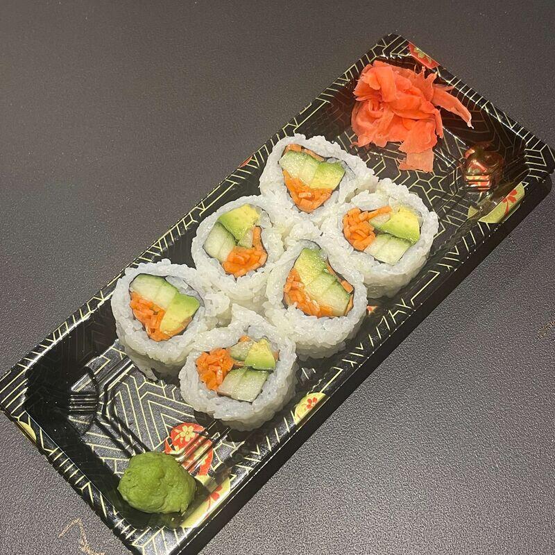 Vegetable Rolls (Avocado. Carrot. and Cucumber)